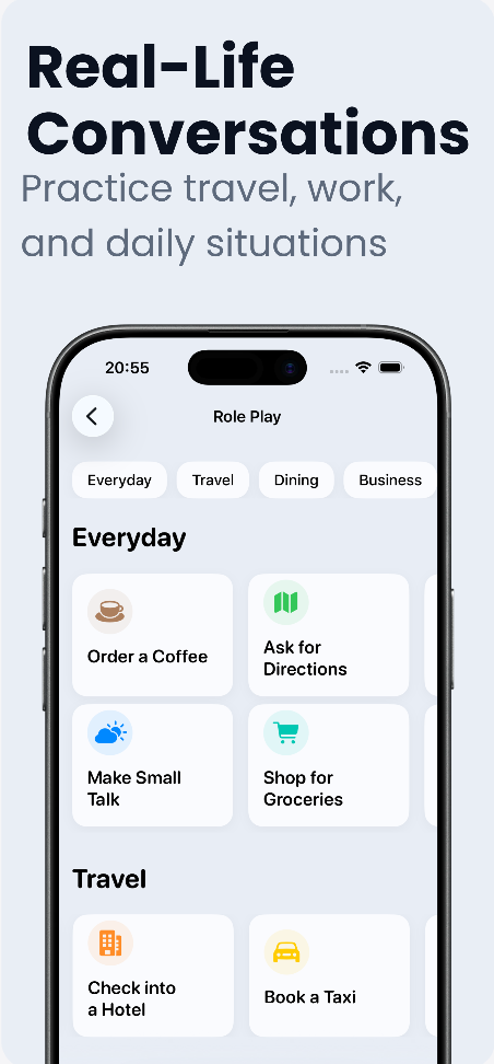 Talki - AI Language Learning - Screenshot 3 showing product features and functionality