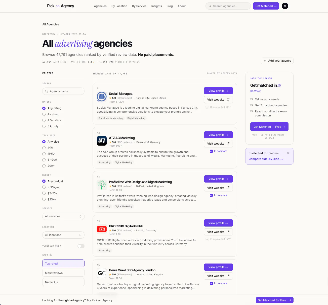 Pick an Agency gallery image