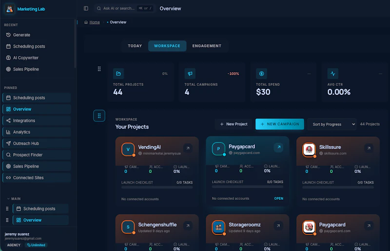 Marketing Lab Studio screenshot 1