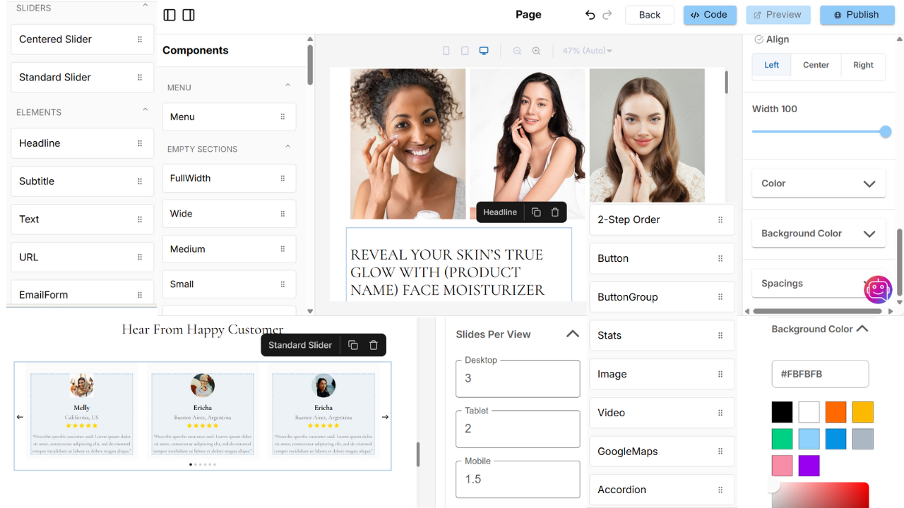 Generatifyy.AI 2.0 - Screenshot 2 showing product features and functionality