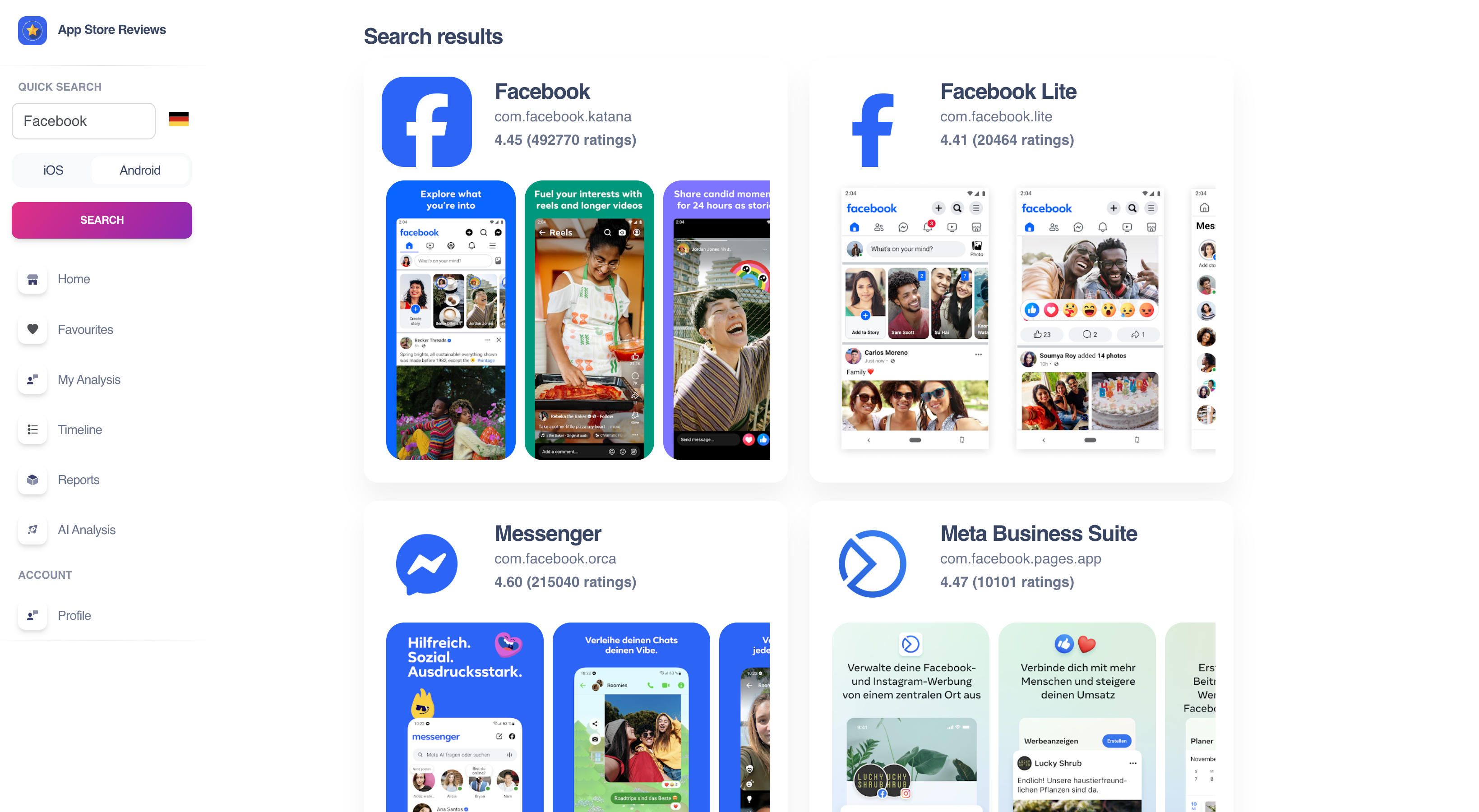 App Store Reviews gallery image