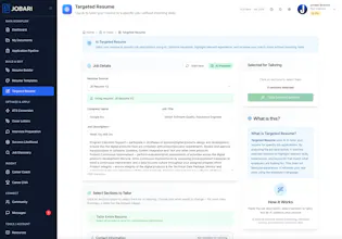Jobari - Tools for a Smarter Job Search gallery image