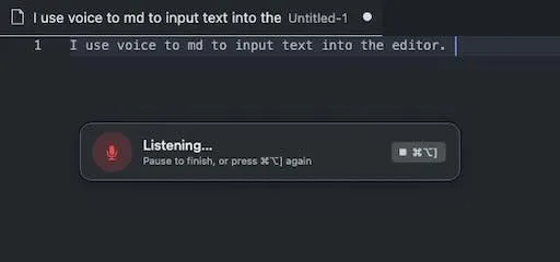 Speech To Markdown gallery image