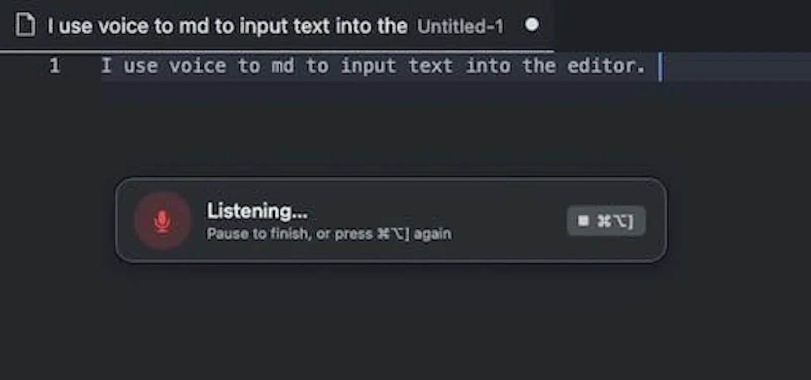 Speech To Markdown screenshot 3