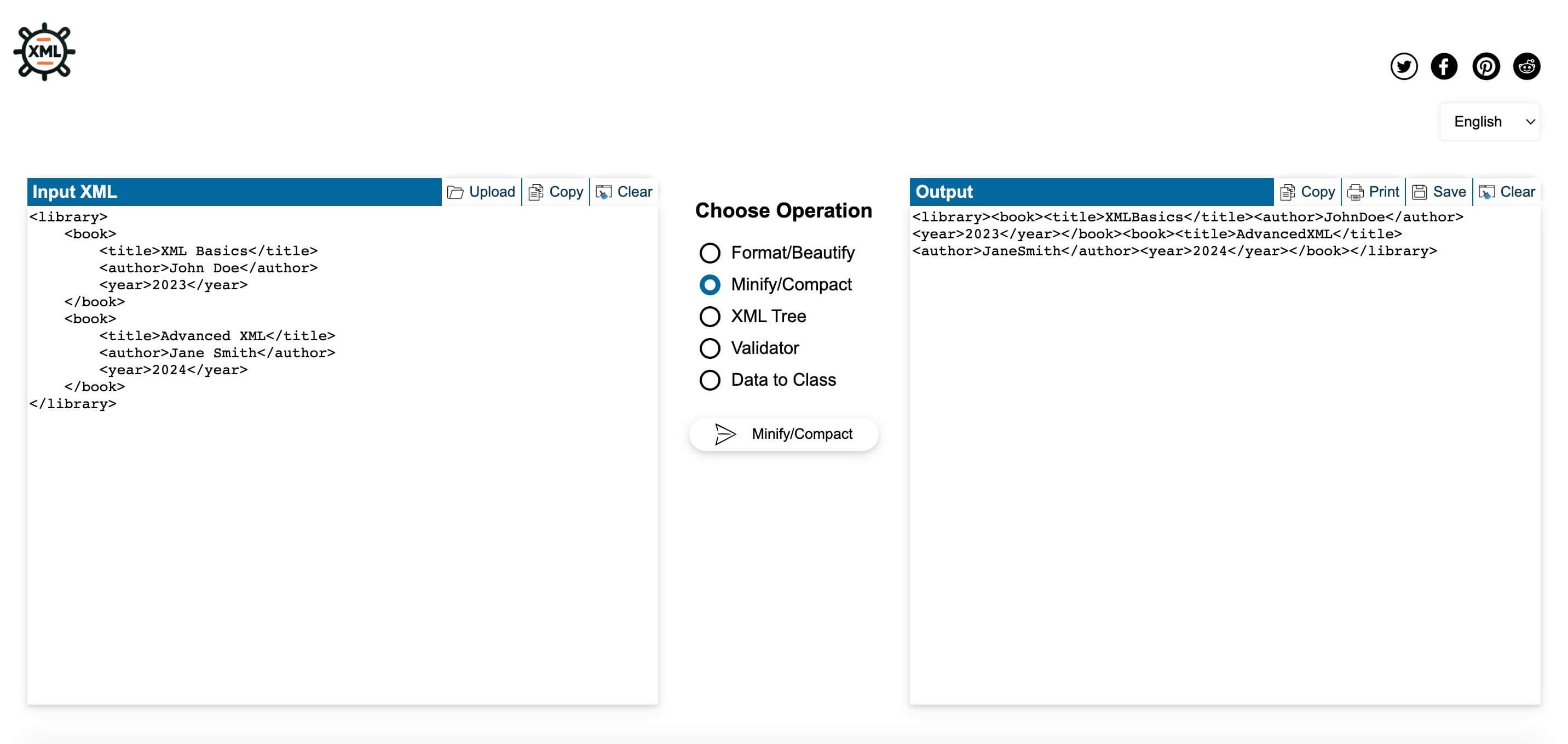 Formatter XML онлайн - бесплатный онлайн -инструмент media 3