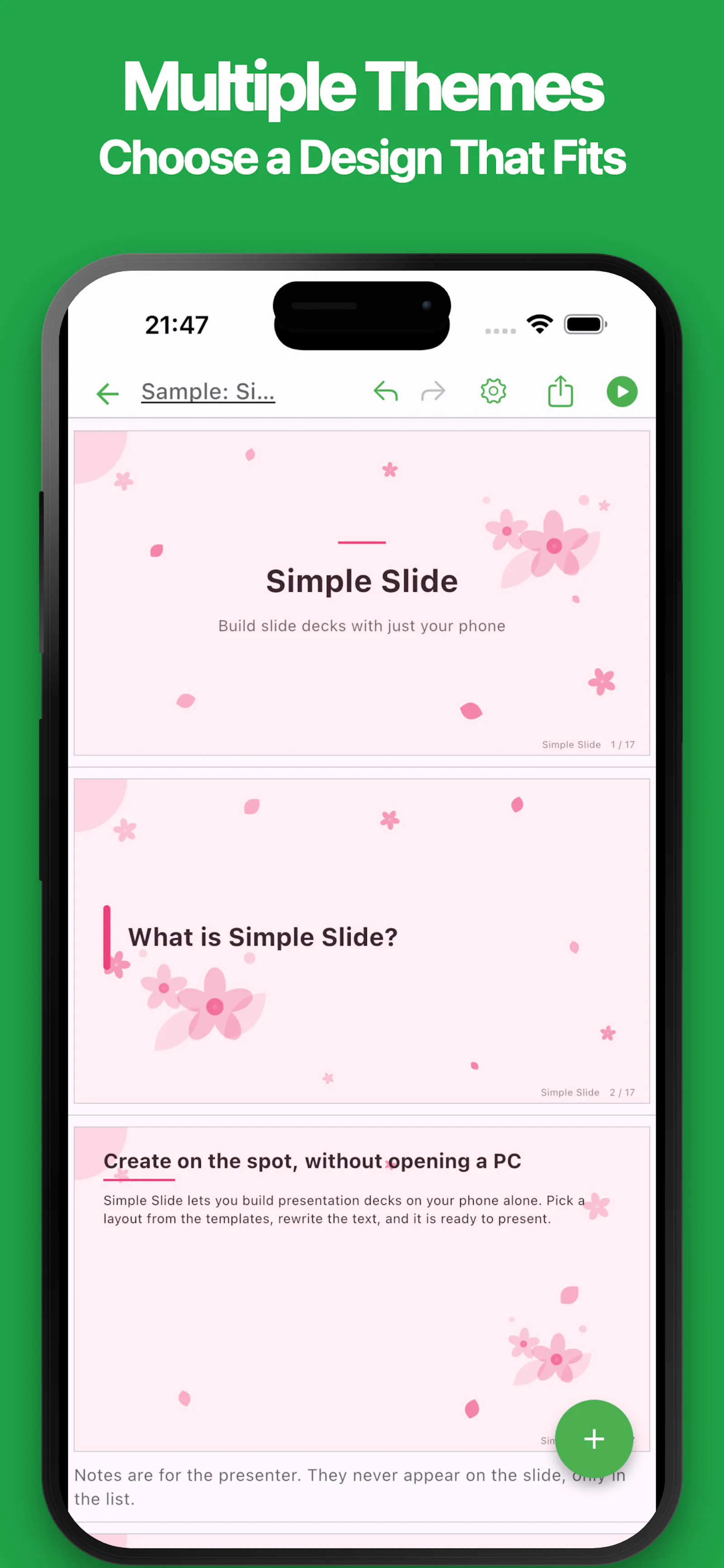 Simple Slide – Mobile Slide Maker screenshot 4