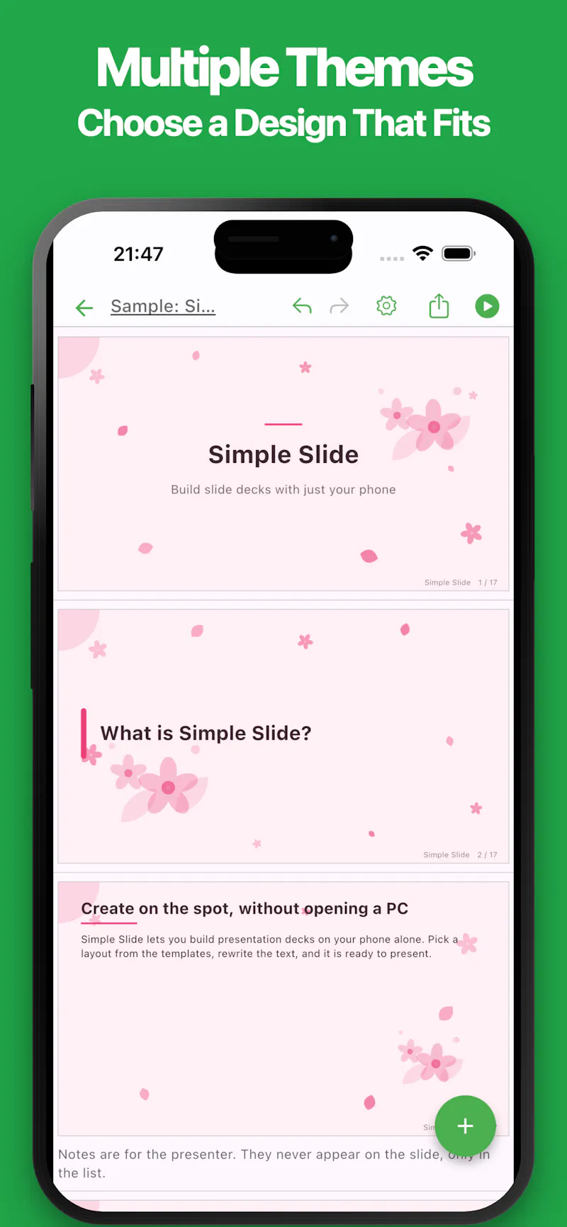 Simple Slide – Mobile Slide Maker screenshot 4