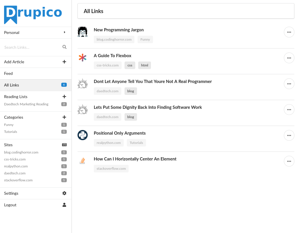 Drupico - Gestione dei segnalibri per gli sviluppatori media 3