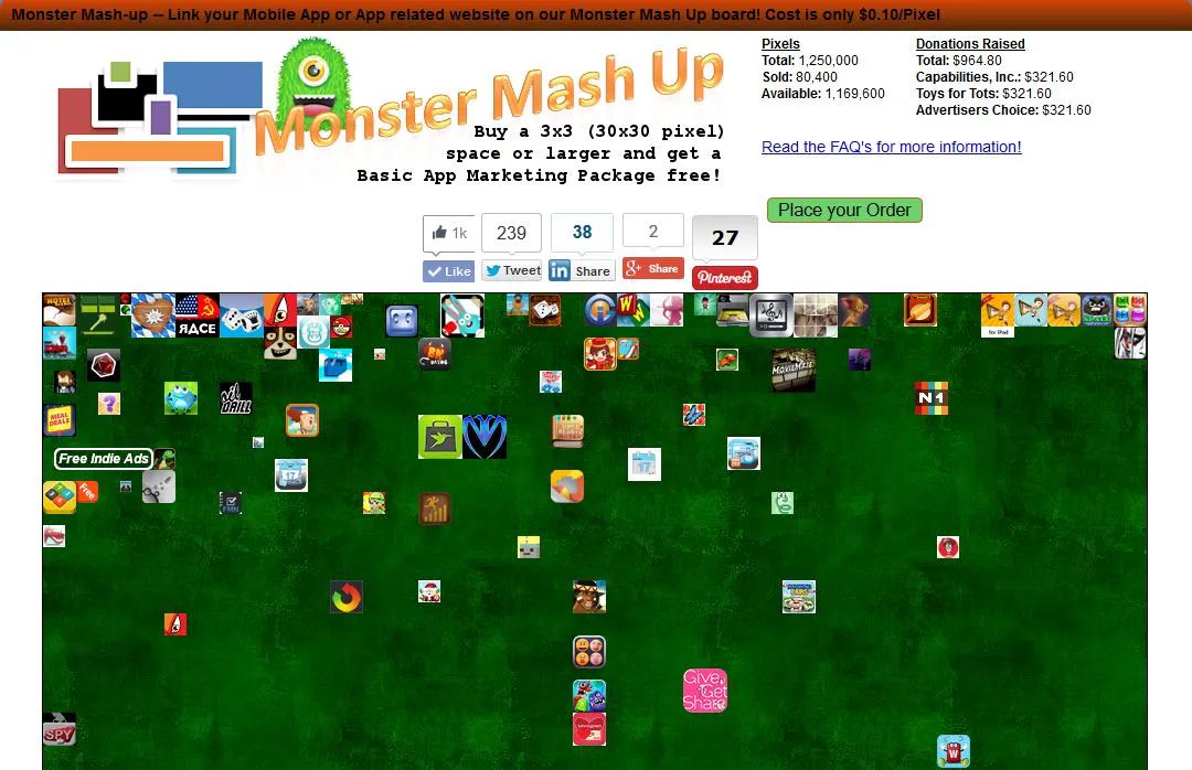 Monster Mobile Marketing App Collage