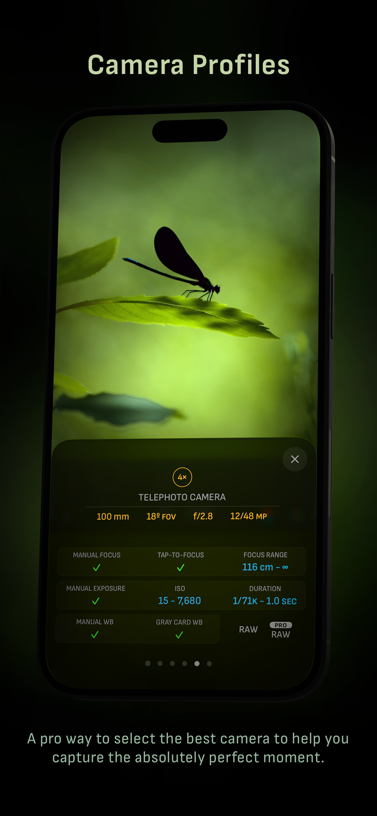 Camera M 9 - Screenshot 5 showing product features and functionality
