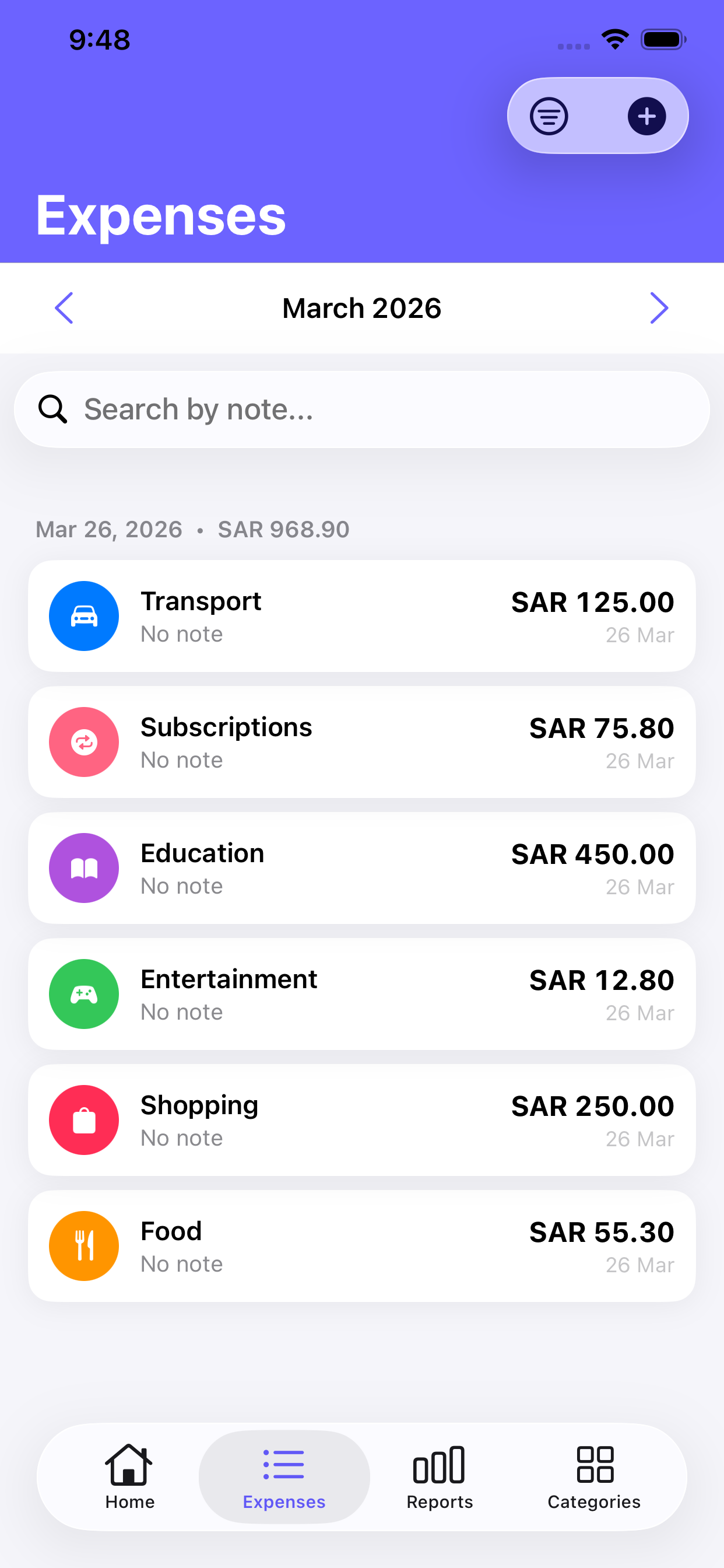 Daily Expense Tracker App gallery image
