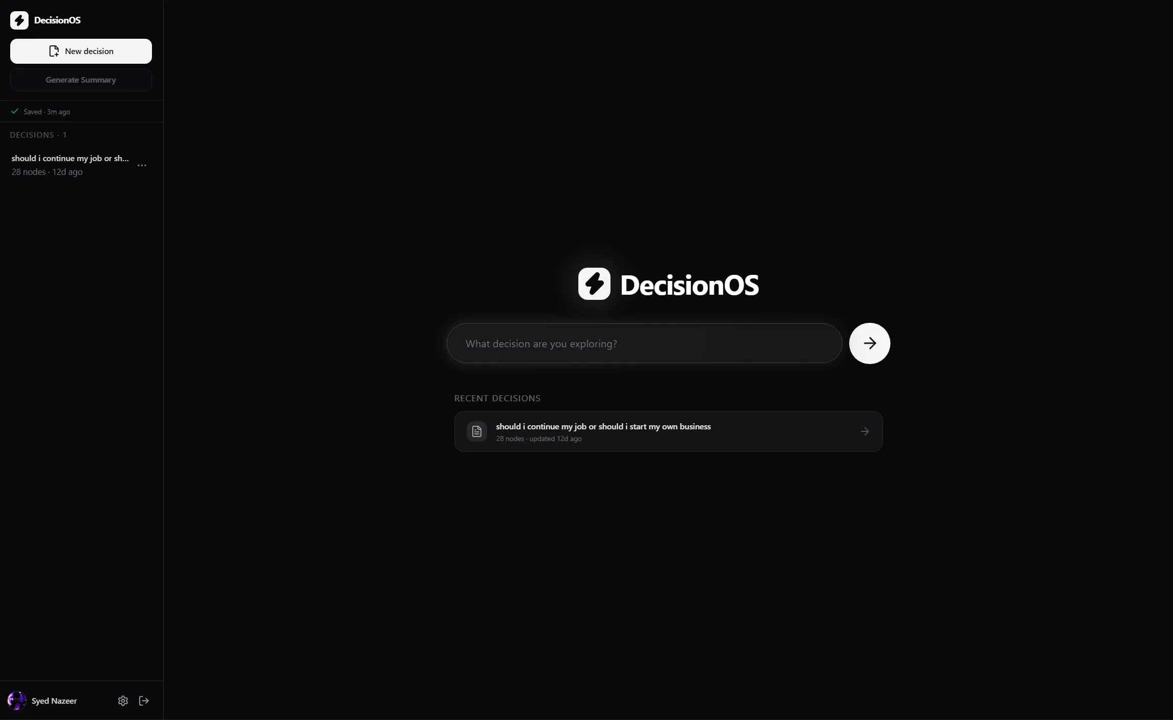 DecisionOS gallery image