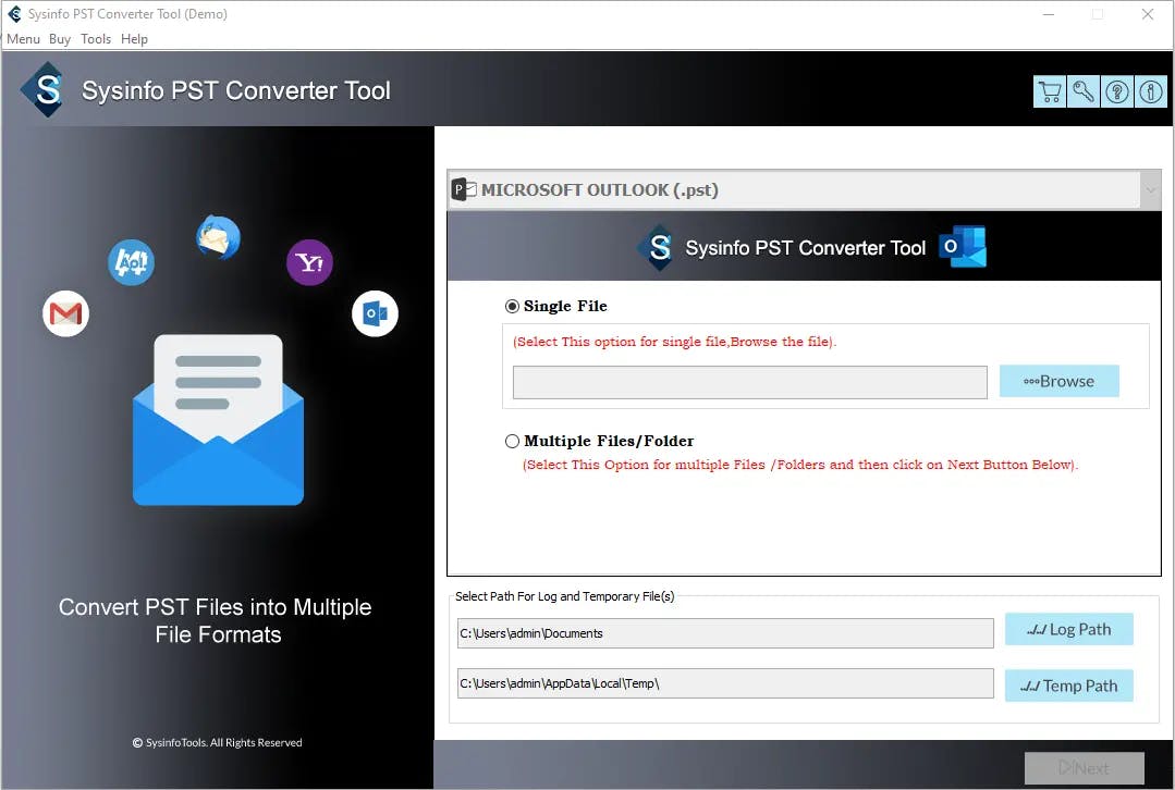 PST Migration Tool media 1