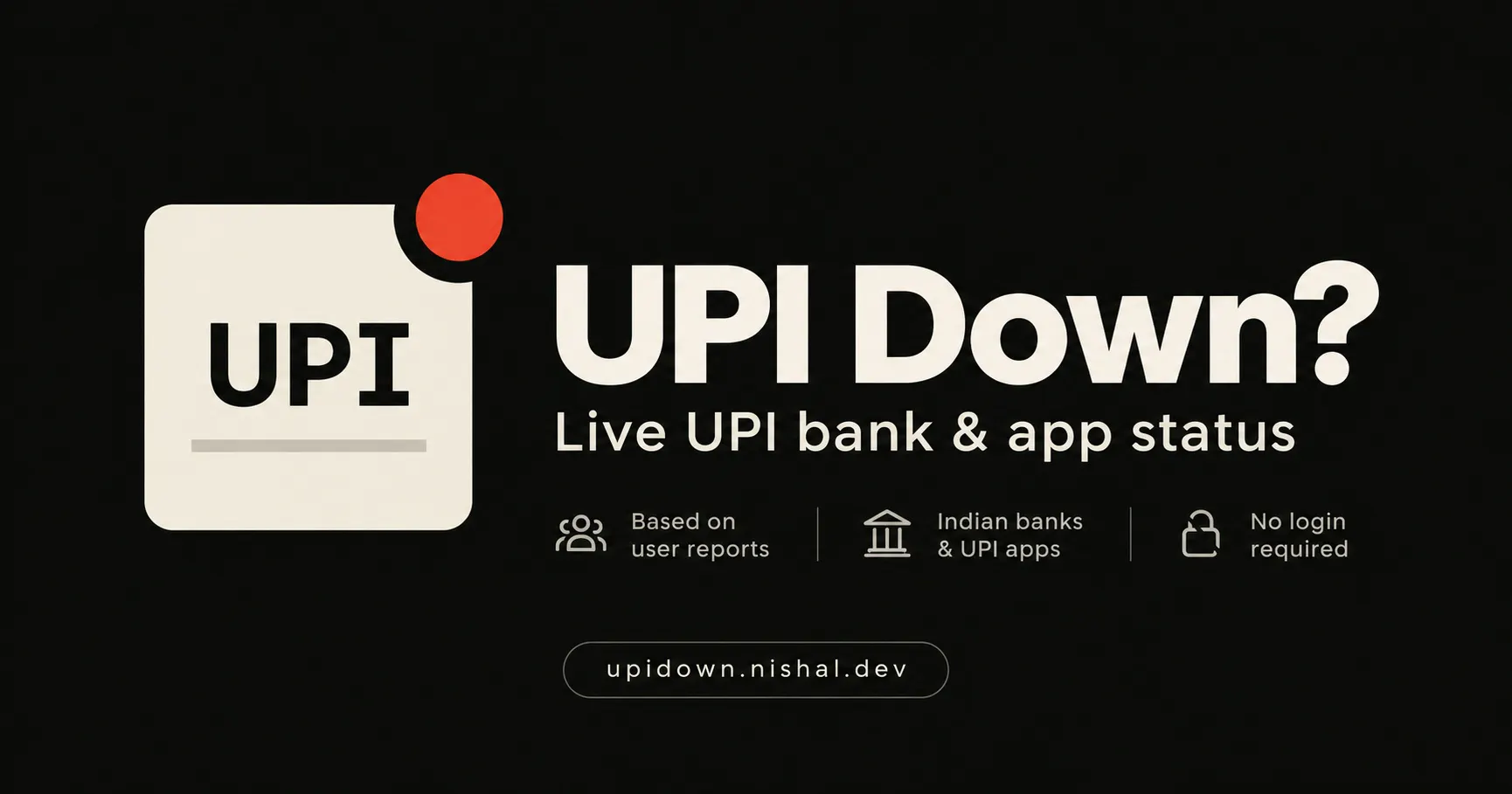 UPI Down? gallery image