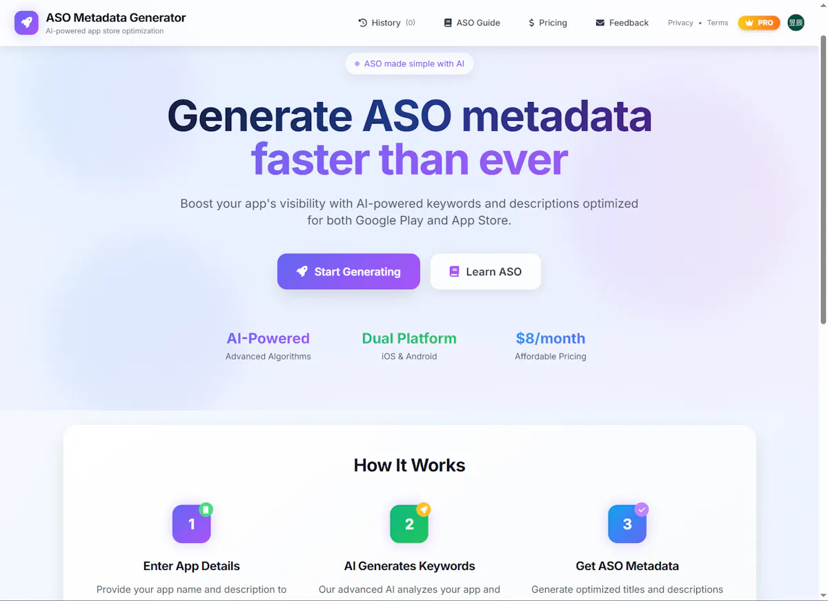 ASO Metadata Generator