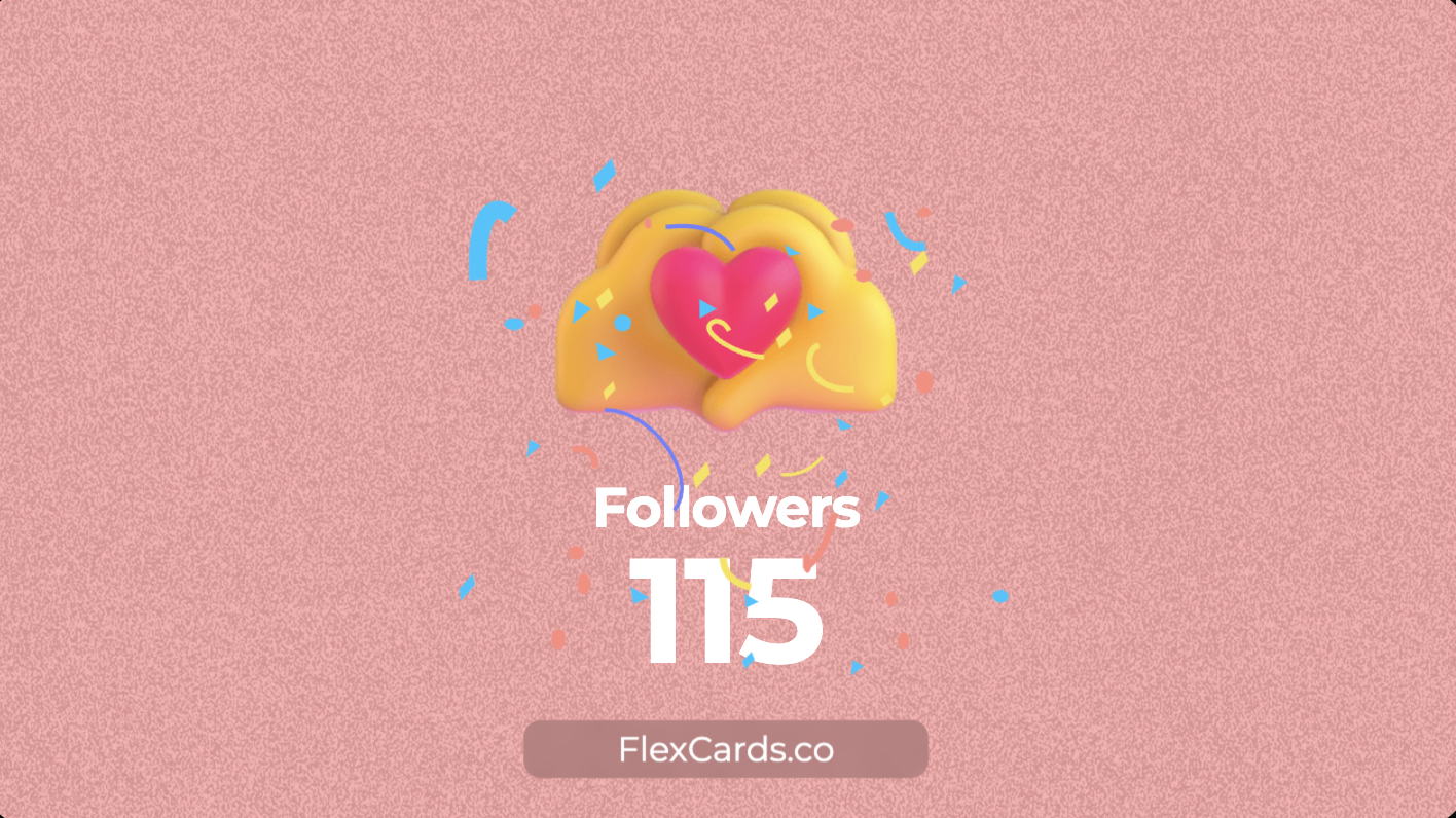 FlexCards.co - 소셜 미디어를위한 애니메이션 비디오를 만듭니다 미디어 2