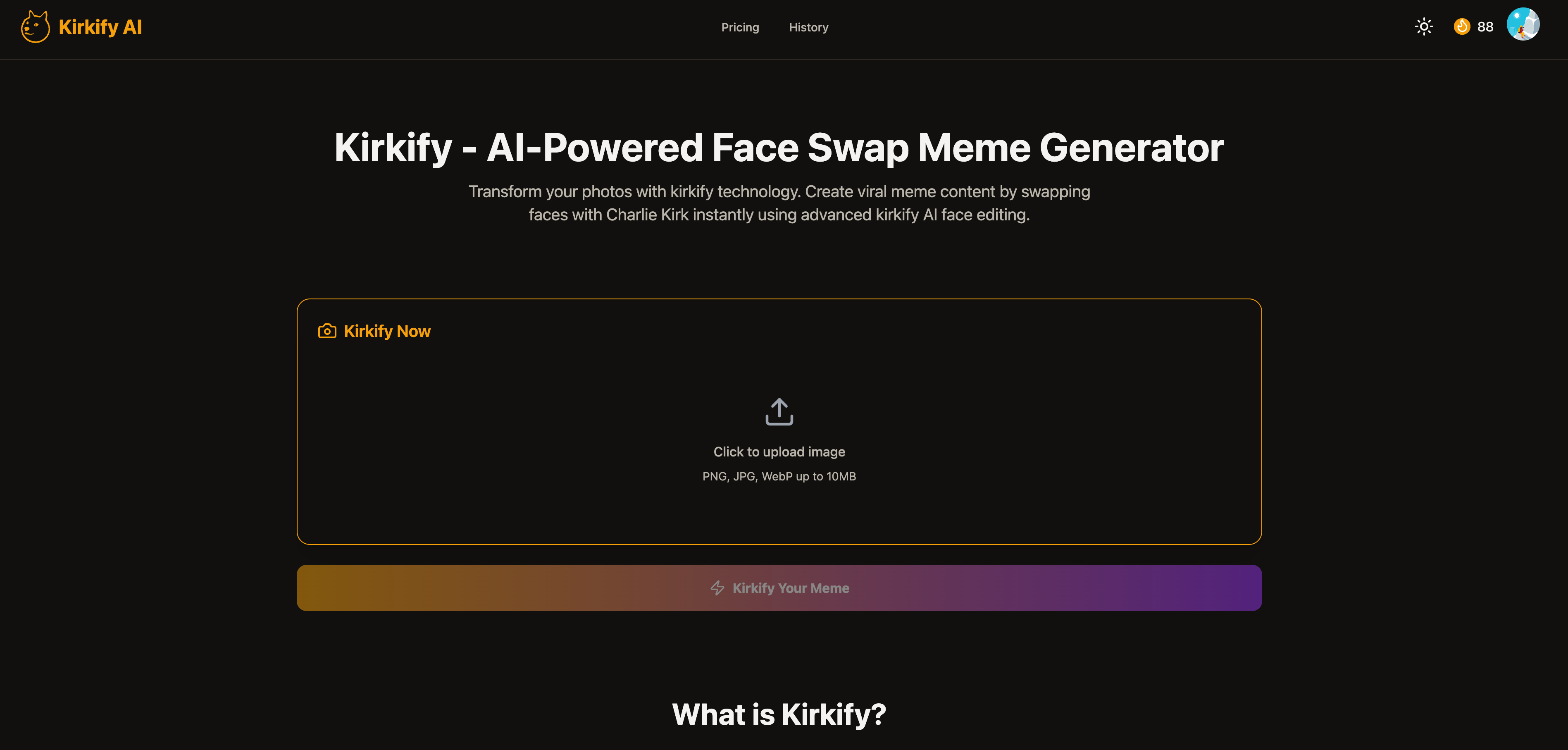 Kirkify.RUN gallery image