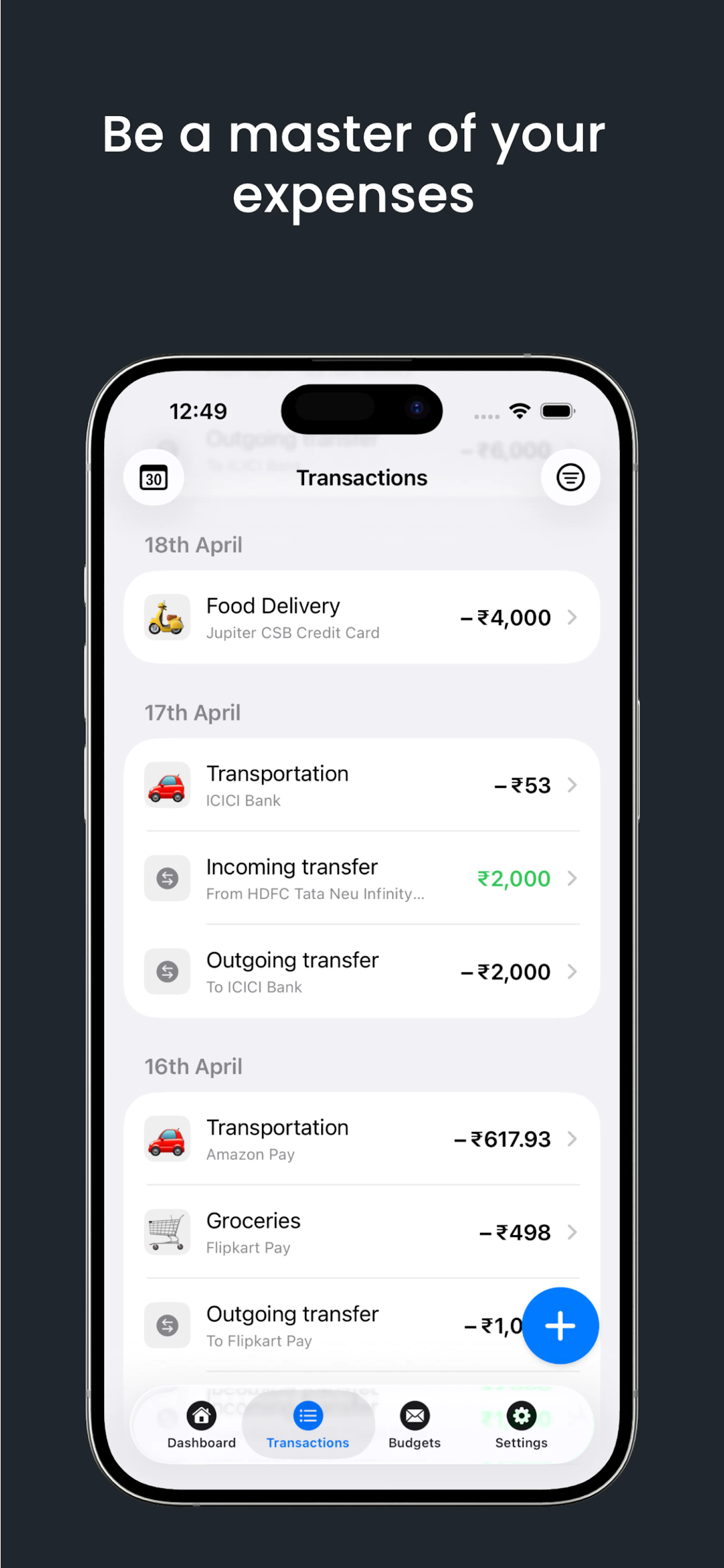 Atlantic: Budget & Expense Tracker screenshot 2