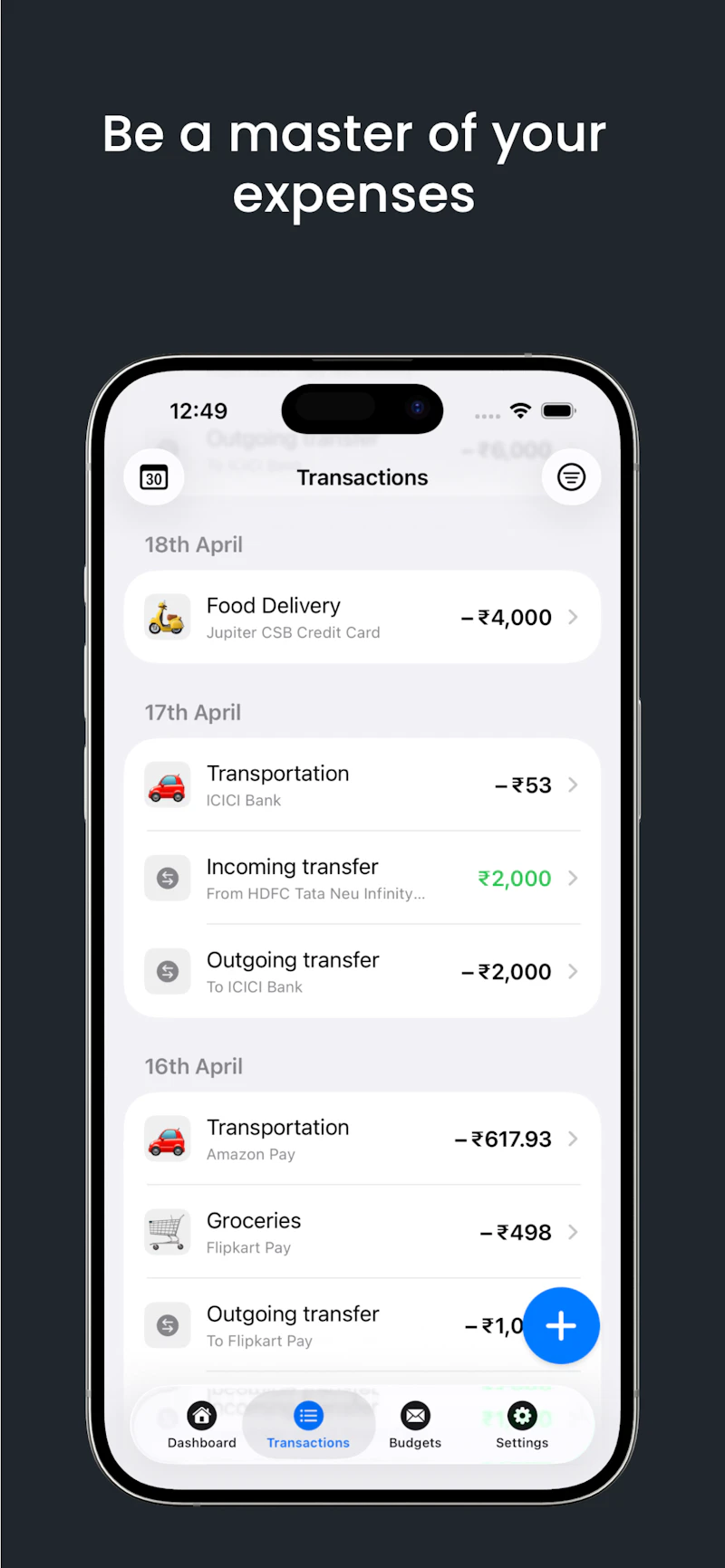 Atlantic: Budget & Expense Tracker screenshot 2