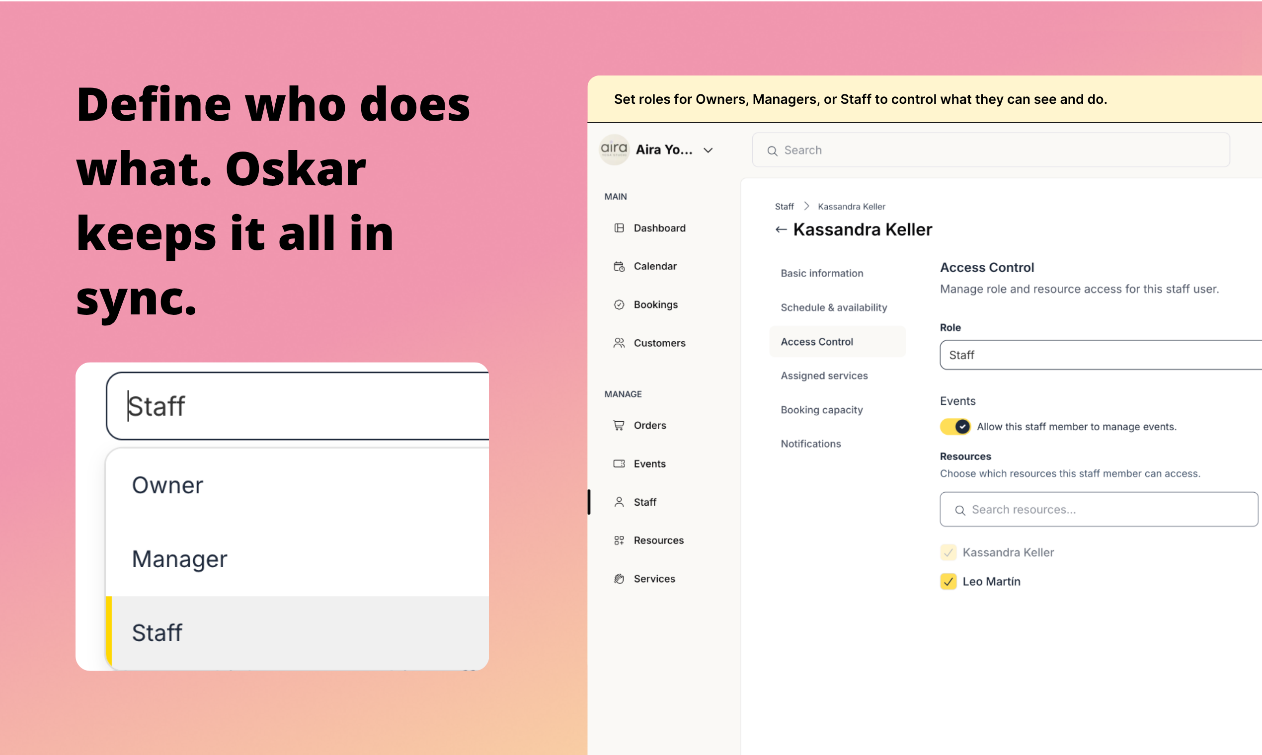 Oskar for Teams - Screenshot 4 showing product features and functionality