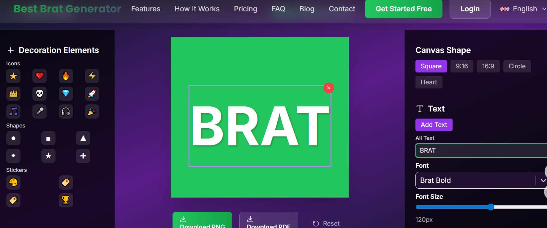 Brat Generator gallery image
