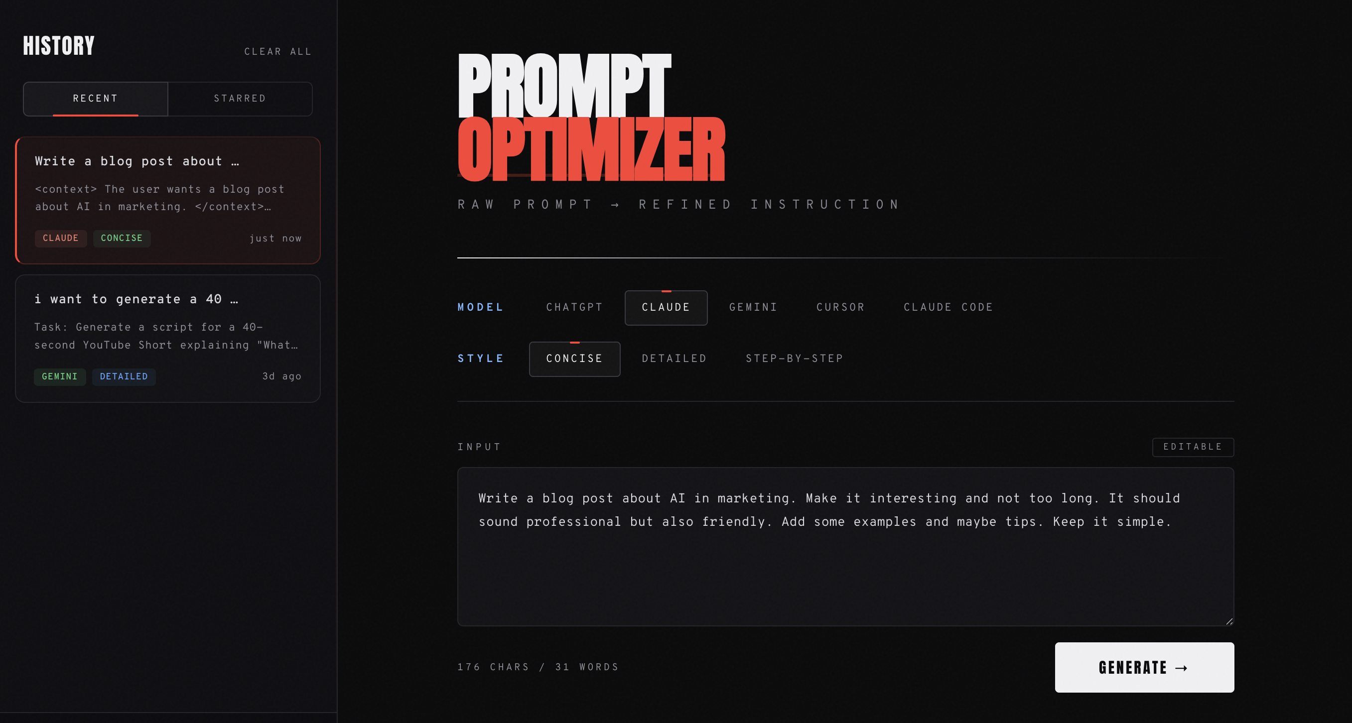 Prompt Optimizer gallery image