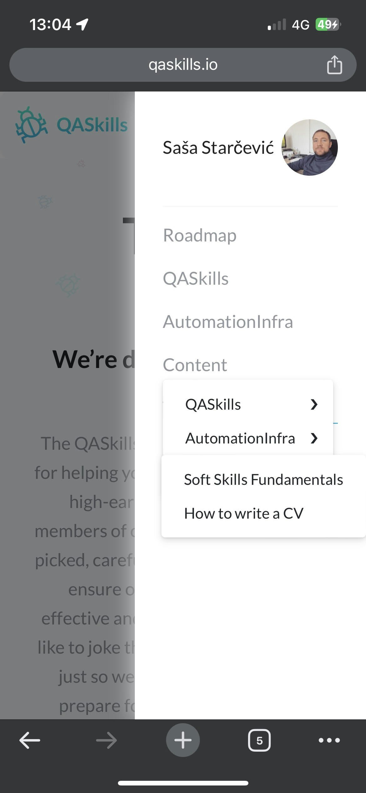 QASkills.io - 대화식 학습 플랫폼과의 QA 인터뷰 미디어 12