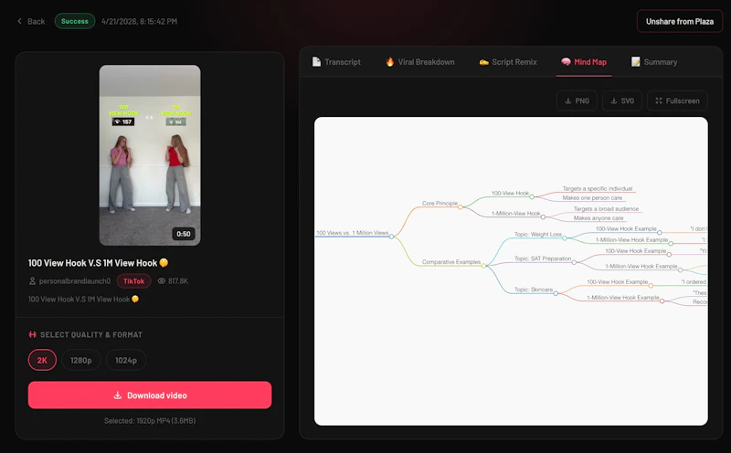TokTranscript screenshot 5