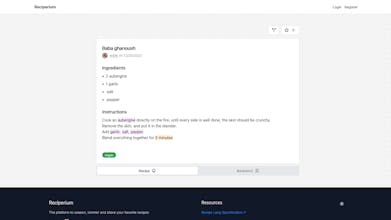 Reciperium gallery image