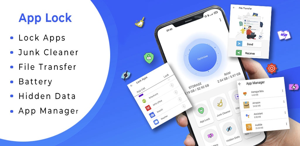 AppLock Fingerprint Hide Photo gallery image