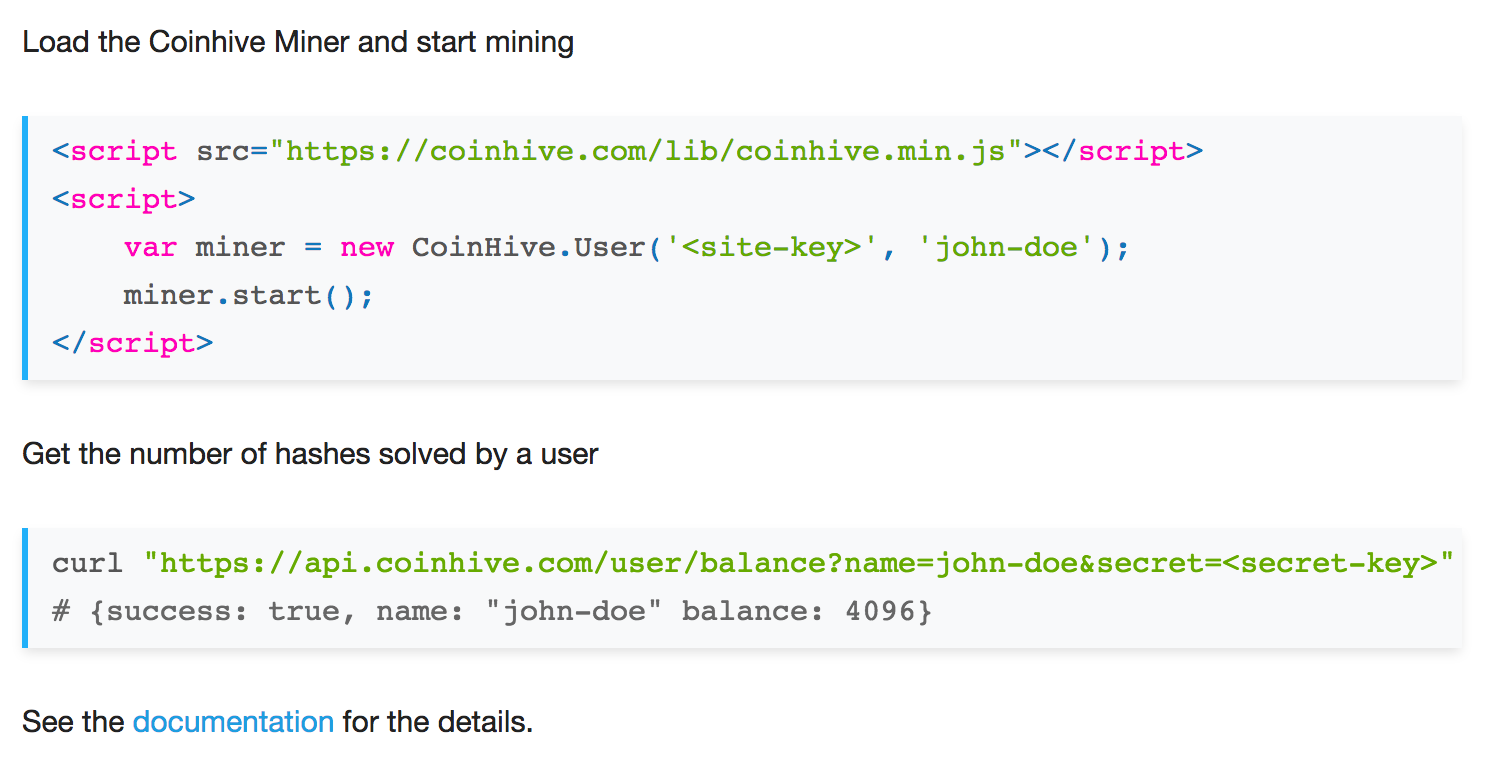 Coinhive gallery image