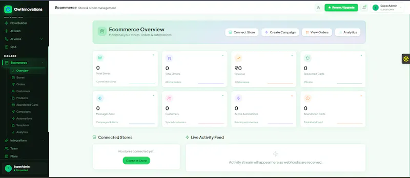 Owl Innovations WhatsApp API screenshot 4