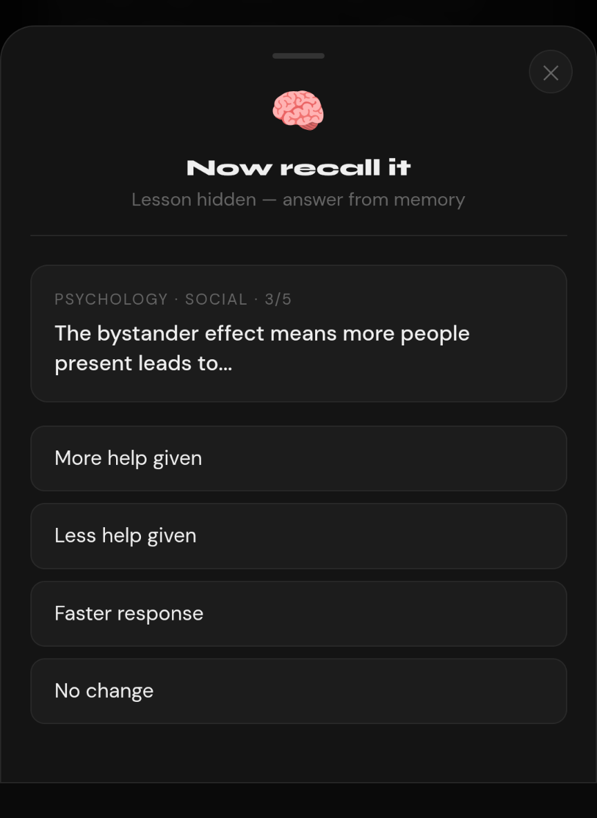 Snip - Learn Anything in 60 Seconds - Screenshot 4 showing product features and functionality