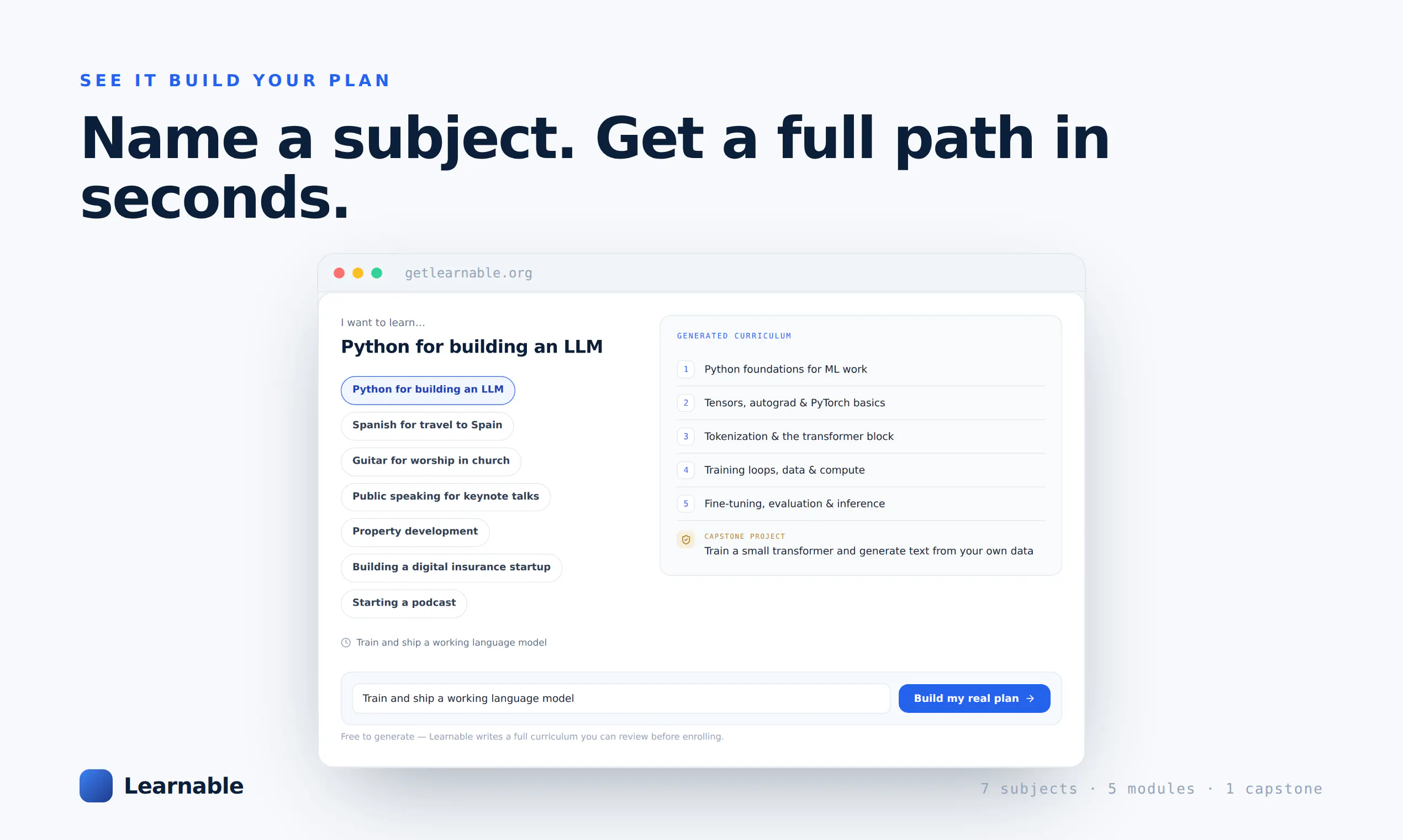 Learnable — Learn it. Prove it. 截图 2