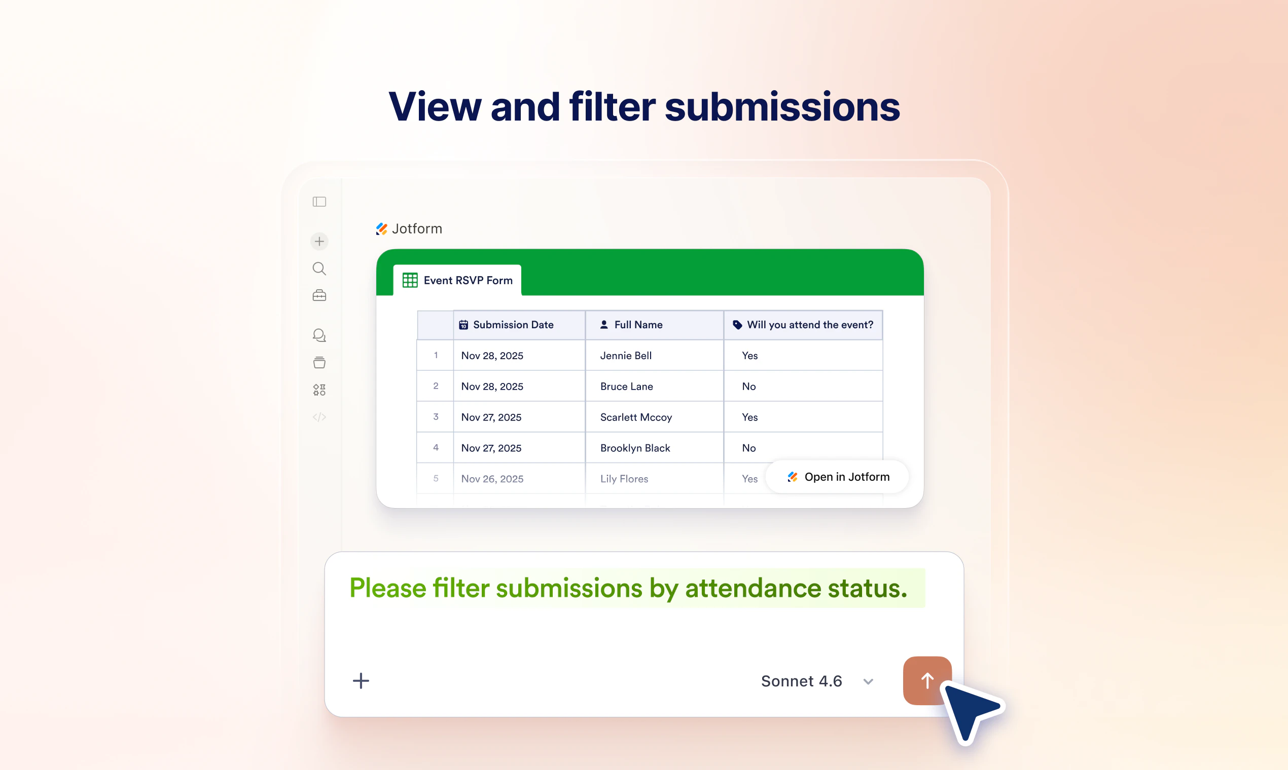 Jotform Claude App screenshot 4