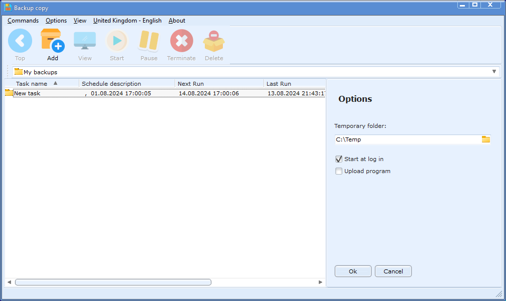 Ainvo Backup Copy media 4