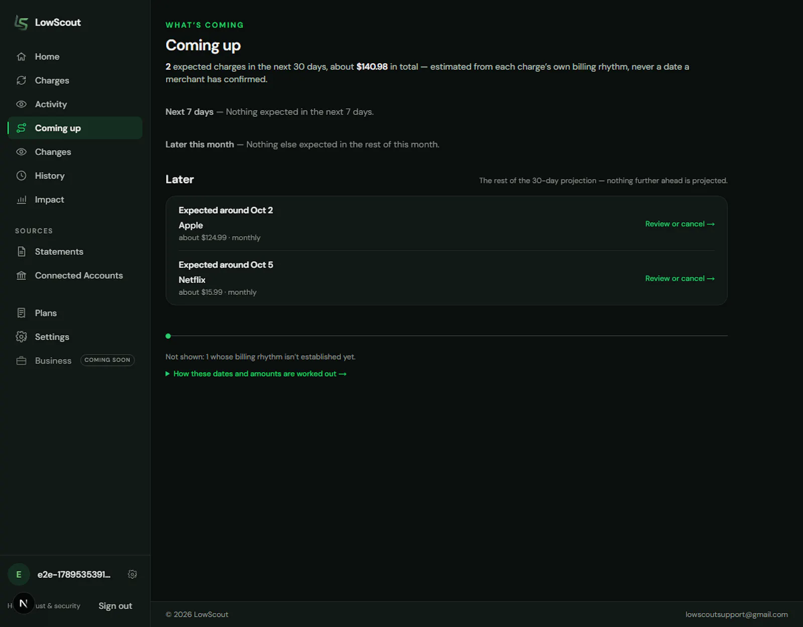 LowScout screenshot 2