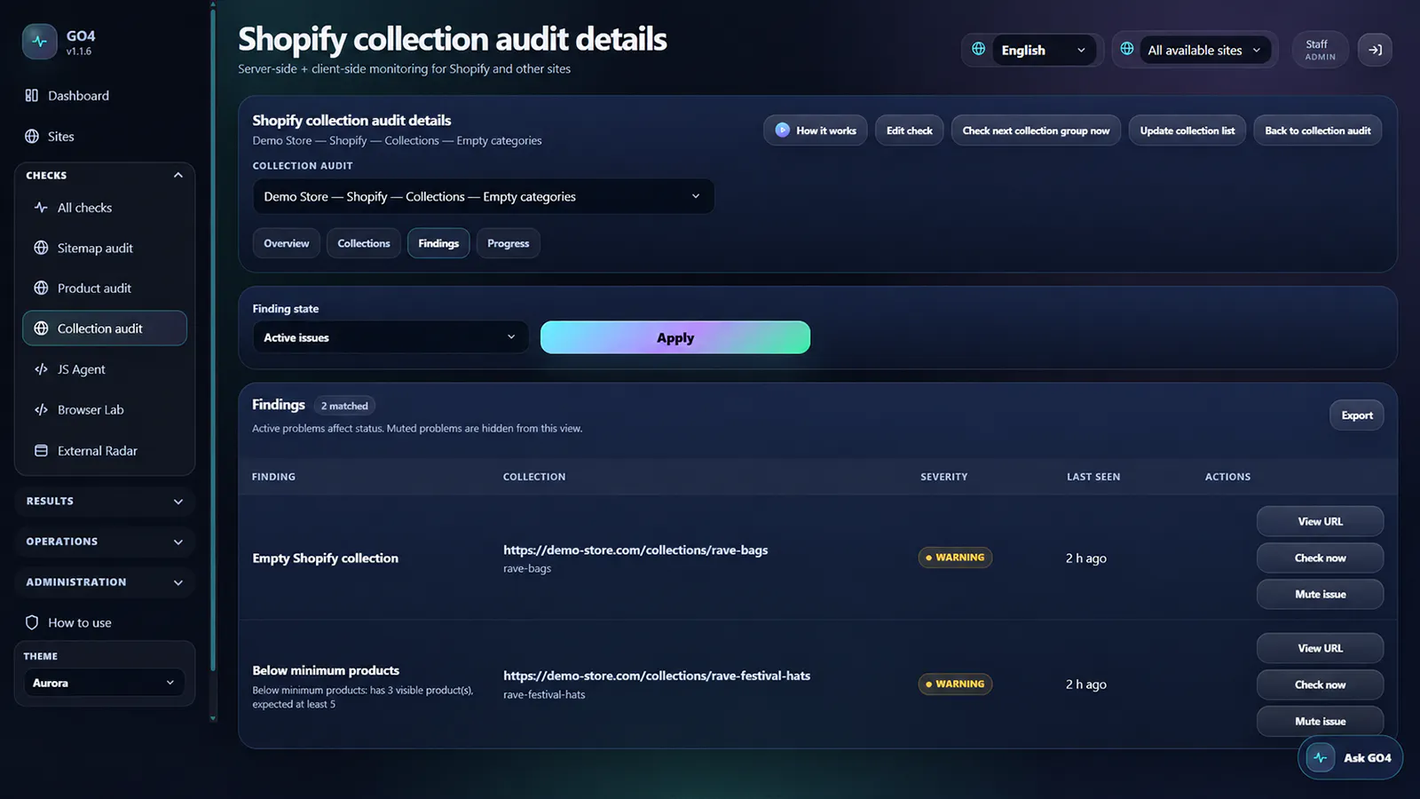 GO4 Monitoring gallery image
