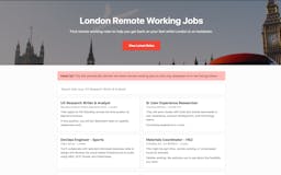 Remote London Jobs media 2
