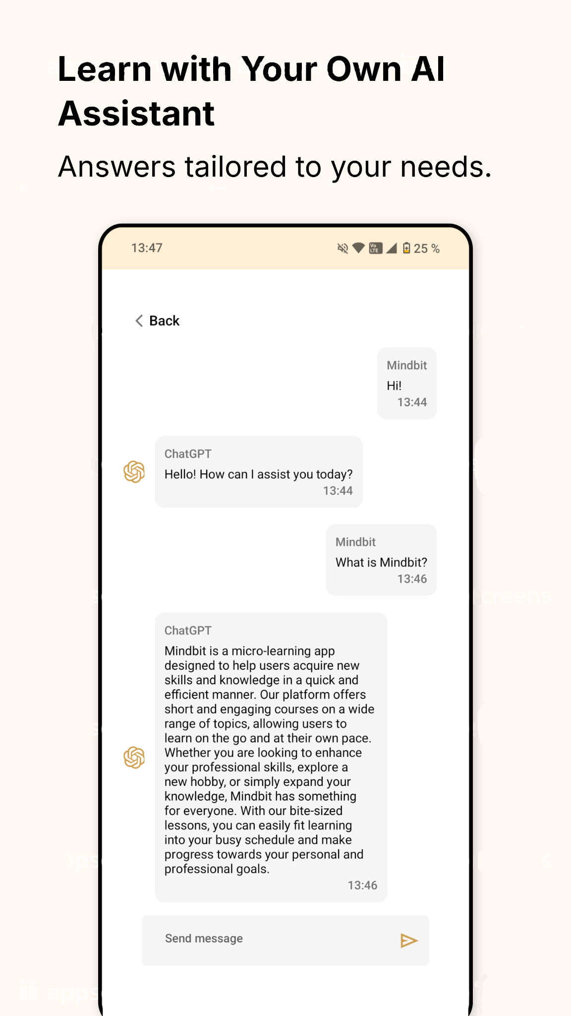 Mindbit - Leer sneller met AI - Creëer en doe mee met snelle, interactieve AI-aangedreven lessen media 3
