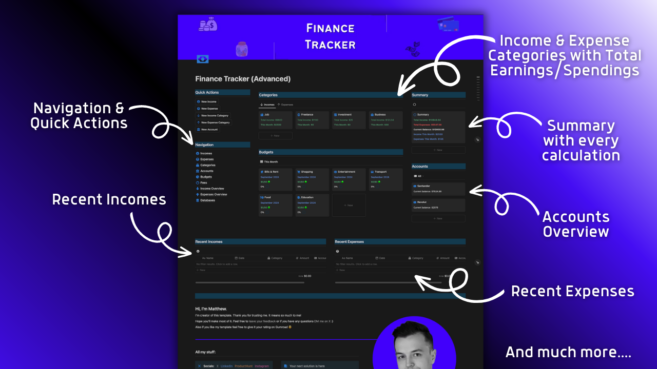 Finance Tracker gallery image