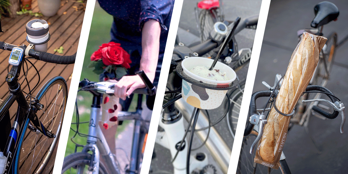 Carbon Fibre Bike Cup Holder gallery image