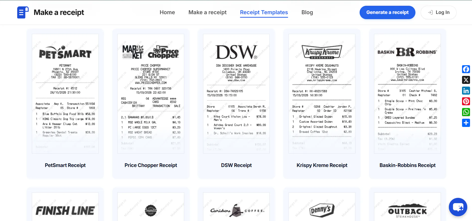 Make a Receipt gallery image