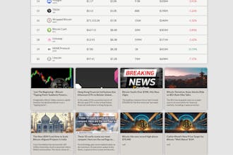 Crypto Homepage gallery image