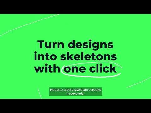 Skeleton Craft – Figma plugin gallery image
