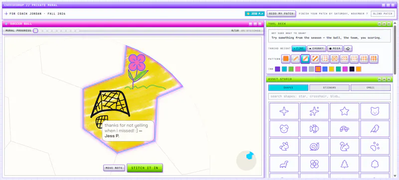 Cheesedrop: Gift Murals screenshot 4