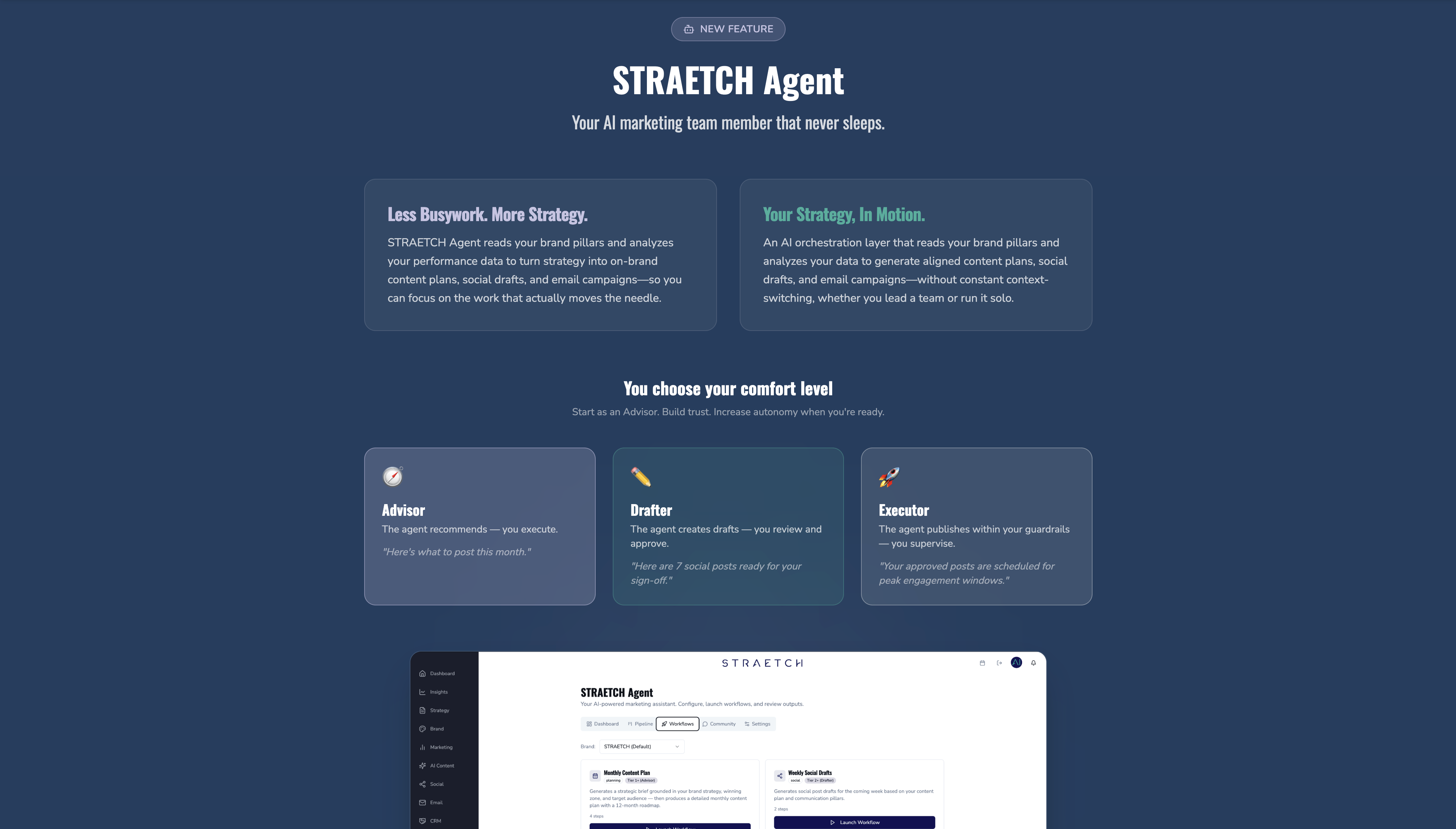 STRAETCH AI- Always aligned and on-brand gallery image