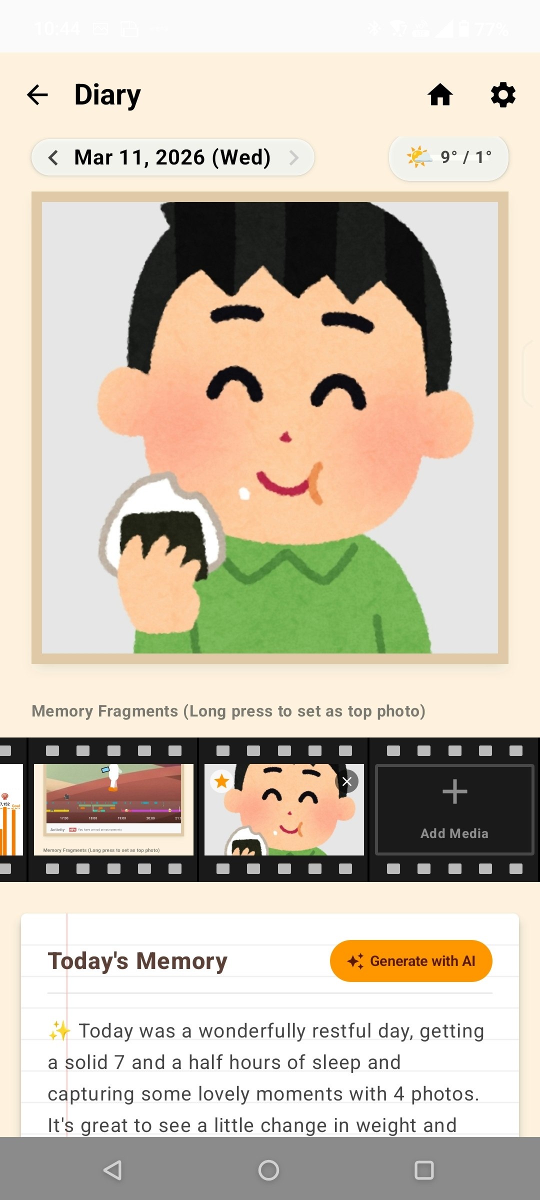 LifeMemory - AI Diary & Life Log gallery image