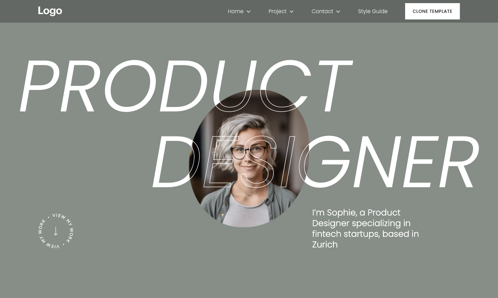 The Ultimate Designer Portfolio Template media 4
