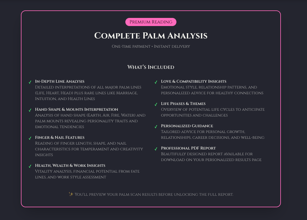 Media Palmalyze - Khám phá những bí mật được viết trong lòng bàn tay của bạn 4